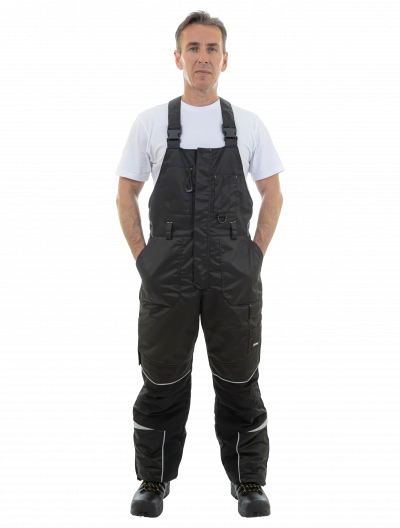 Зимний полукомбинезон Brodeks KW403, черный 