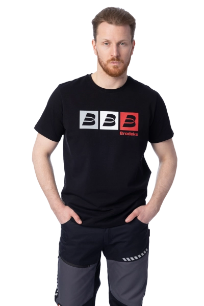 Футболка Brodeks KS705, черный